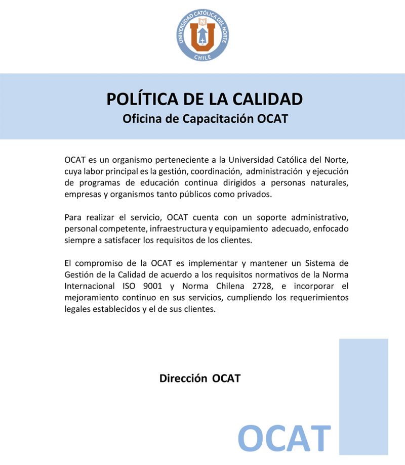 Oficina De Capacitaci N Investigaci N Ucn